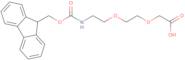Fmoc-mini-PEG Fmoc-8-Amino-3,6-Dioxaoctanoic Acid