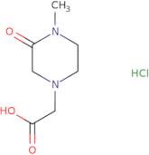 2-(4-Methyl-3-oxopiperazin-1-yl)acetic acid hydrochloride