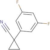 1-(3,5-Difluorophenyl)cyclopropane-1-carbonitrile