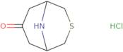3-Thia-9-azabicyclo[3.3.1]nonan-7-one hydrochloride