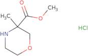 methyl 3-methylmorpholine-3-carboxylate hydrochloride