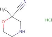 2-Methylmorpholine-2-carbonitrile hydrochloride