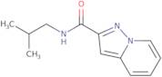N-Isobutylpyrazolo[1,5-a]pyridine-2-carboxamide