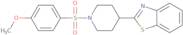 2-{1-[(4-Methoxyphenyl)sulfonyl]-4-piperidinyl}-1,3-benzothiazole