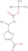 2-(1-{[(tert-Butoxy)carbonyl]amino}ethyl)-1,3-thiazole-4-carboxylic acid