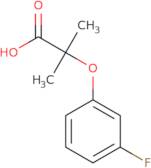 2-(3-Fluorophenoxy)-2-methylpropanoic acid