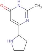 2-Methyl-6-(pyrrolidin-2-yl)pyrimidin-4-ol