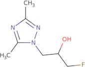 1-(3,5-Dimethyl-1,2,4-triazol-1-yl)-3-fluoropropan-2-ol