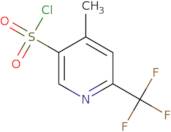 4-Methyl-6-(trifluoromethyl)pyridine-3-sulfonyl chloride