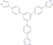 4-[4-[3,5-Bis[4-(1H-pyrazol-4-yl)phenyl]phenyl]phenyl]-1H-pyrazole