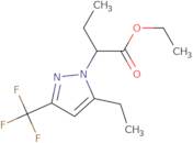 Ethyl 2-[5-ethyl-3-(trifluoromethyl)-1H-pyrazol-1-yl]butanoate