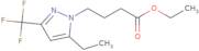 Ethyl 4-[5-ethyl-3-(trifluoromethyl)-1H-pyrazol-1-yl]butanoate