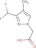 2-[3-(Difluoromethyl)-4-methyl-1H-pyrazol-1-yl]acetic acid