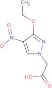 2-(3-Ethoxy-4-nitro-1H-pyrazol-1-yl)acetic acid