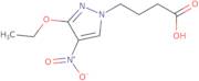 4-(3-Ethoxy-4-nitro-1H-pyrazol-1-yl)butanoic acid