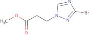 Methyl 3-(3-bromo-1H-1,2,4-triazol-1-yl)propanoate