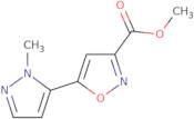 5-(2-Methyl-2H-pyrazol-3-yl)-isoxazole-3-carboxylic acid methyl ester