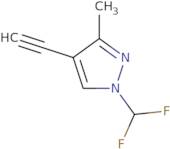 1-(Difluoromethyl)-4-ethynyl-3-methylpyrazole