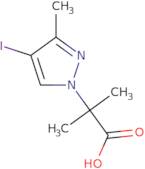 2-(4-Iodo-3-methyl-1H-pyrazol-1-yl)-2-methylpropanoic acid