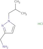 [1-(2-Methylpropyl)-1H-pyrazol-3-yl]methanamine hydrochloride