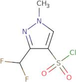 3-(Difluoromethyl)-1-methyl-1H-pyrazole-4-sulfonyl chloride