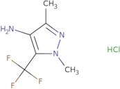 1,3-Dimethyl-5-(trifluoromethyl)-1H-pyrazol-4-amine hydrochloride