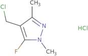 4-(Chloromethyl)-5-fluoro-1,3-dimethyl-1H-pyrazole hydrochloride