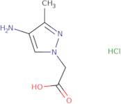 2-(4-Amino-3-methyl-1H-pyrazol-1-yl)acetic acid hydrochloride