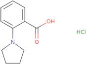 2-(Pyrrolidin-1-yl)benzoic acid hydrochloride