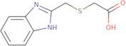 2-{[(1H-1,3-Benzodiazol-2-yl)methyl]sulfanyl}acetic acid