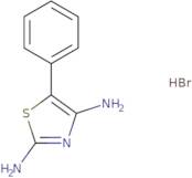 2,4-diamino-5-phenyl-thiazol monohydrobromide