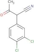 ±-Acetyl-3,4-dichlorobenzeneacetonitrile