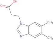 3-(5,6-Dimethyl-1H-benzimidazol-1-yl)propanoic acid
