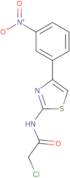 2-Chloro-N-[4-(3-nitrophenyl)-1,3-thiazol-2-yl]acetamide