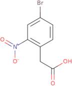 2-(4-Bromo-2-nitrophenyl)acetic acid