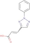 (2E)-3-(2-Phenyl-2H-1,2,3-triazol-4-yl)prop-2-enoic acid