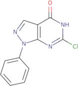 6-Chloro-1-phenyl-1H,4H,5H-pyrazolo[3,4-d]pyrimidin-4-one