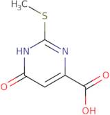 2-(Methylthio)-6-oxo-3,6-dihydropyrimidine-4-carboxylic acid