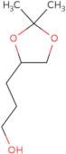3-(2,2-Dimethyl-1,3-dioxolan-4-yl)propan-1-ol
