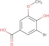 3-Bromo-4-hydroxy-5-methoxybenzoic acid