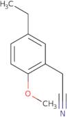 2-(5-Ethyl-2-methoxyphenyl)acetonitrile