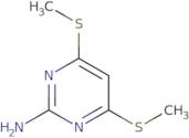 4,6-Bis(methylsulfanyl)pyrimidin-2-amine