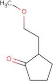 2-(2-Methoxyethyl)cyclopentan-1-one