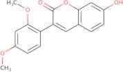 3-(2,4-Dimethoxyphenyl)-7-hydroxy-2H-chromen-2-one