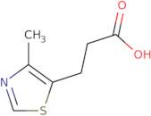3-(4-Methyl-1,3-thiazol-5-yl)propanoic acid