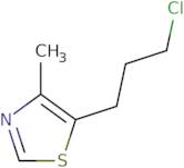 5-(3-Chloropropyl)-4-methyl-1,3-thiazole