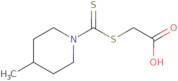 2-(4-Methylpiperidine-1-carbothioylsulfanyl)acetic acid