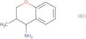 3-Methyl-3,4-dihydro-2H-1-benzopyran-4-amine hydrochloride