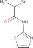 2-Bromo-N-1,3-thiazol-2-ylpropanamide