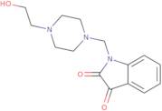 1-{[4-(2-Hydroxyethyl)piperazin-1-yl]methyl}-2,3-dihydro-1H-indole-2,3-dione
